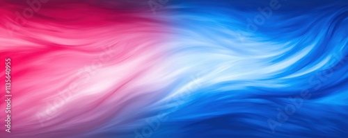 Flowing red and blue abstract art digital creation vibrant colors modern design artistic concept for visual impact