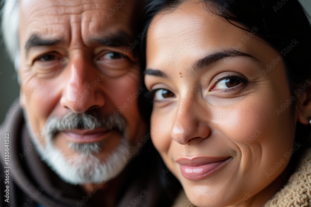 Heartwarming Portrait of an Elderly Couple Smiling Together, Perfect for Family Albums, Greeting Cards, and Wall Art Heartwarming Portrait of an Elderly Couple Smiling Together, Perfect for Family Albums, Greeting Cards, and Wall Art