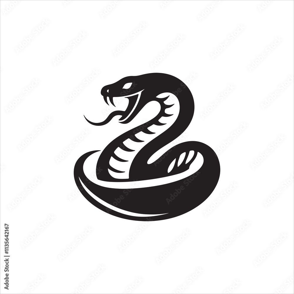 Fototapeta premium snake illustration