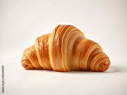 Modern Croissant Wallpaper Design - AI Art