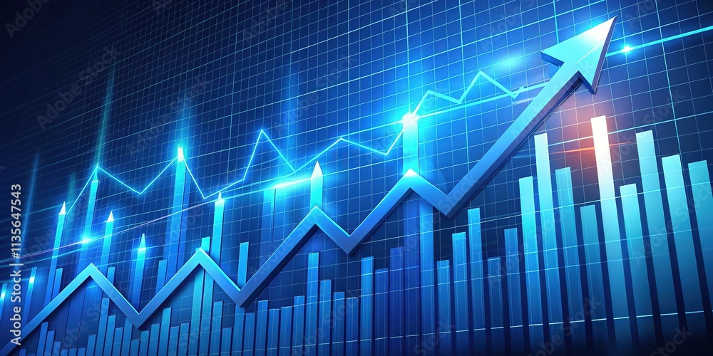 Aerial Stock Market Growth - Financial Banner Aerial Stock Market Growth - Financial Banner