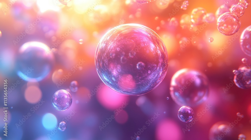 abstract 3d render animation of a colorful bubble motion background design seamless looped vide abstract 3d render animation of a colorful bubble motion background design seamless looped vide