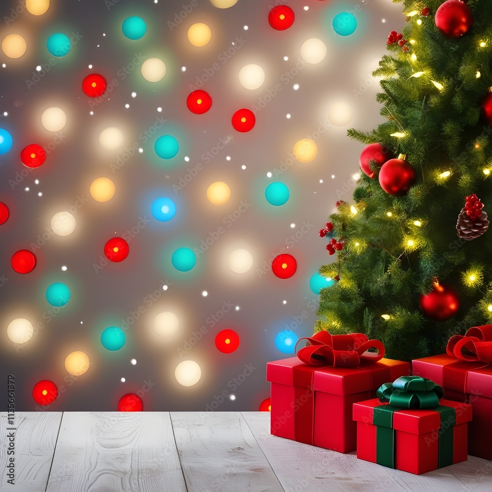 christmas tree with gift boxes christmas tree with gift boxes