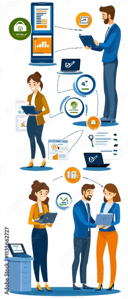 Business Team Collaboration and Data Analysis. Business Team Collaboration and Data Analysis.