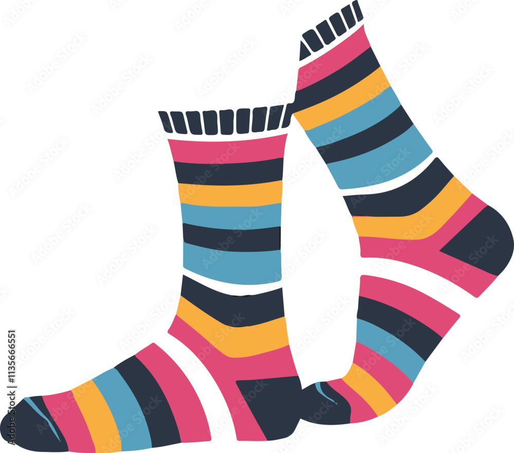 socks on a white background, Socks icon