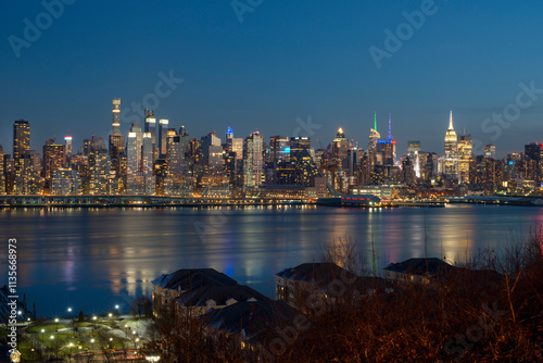 City skyline, Manhattan, Newyork, USA 