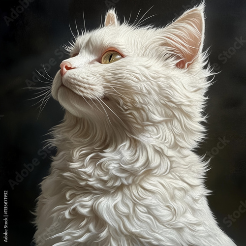 portrait of a cat