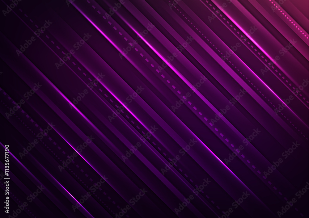 Fototapeta premium Purple presentation modern violet background