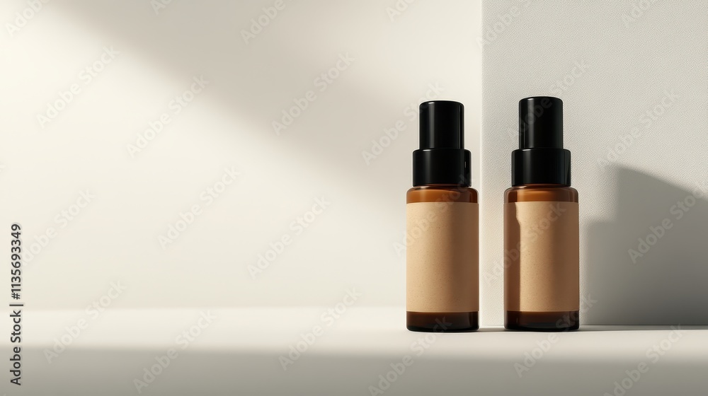 Bottles of makeup foundation and cushion,Collection of skin foundation bottles in different shades and samples on color background,makeup essentials,Cushion Foundation liquid and swatche,copy space. Bottles of makeup foundation and cushion,Collection of skin foundation bottles in different shades and samples on color background,makeup essentials,Cushion Foundation liquid and swatche,copy space.