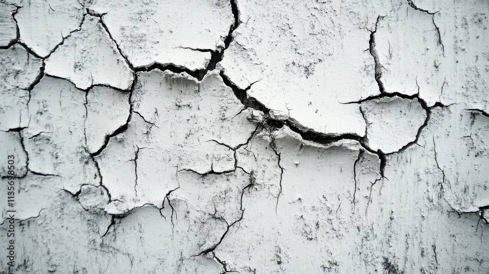 The ground has cracks in the top view for the background or graphic design The ground has cracks in the top view for the background or graphic design