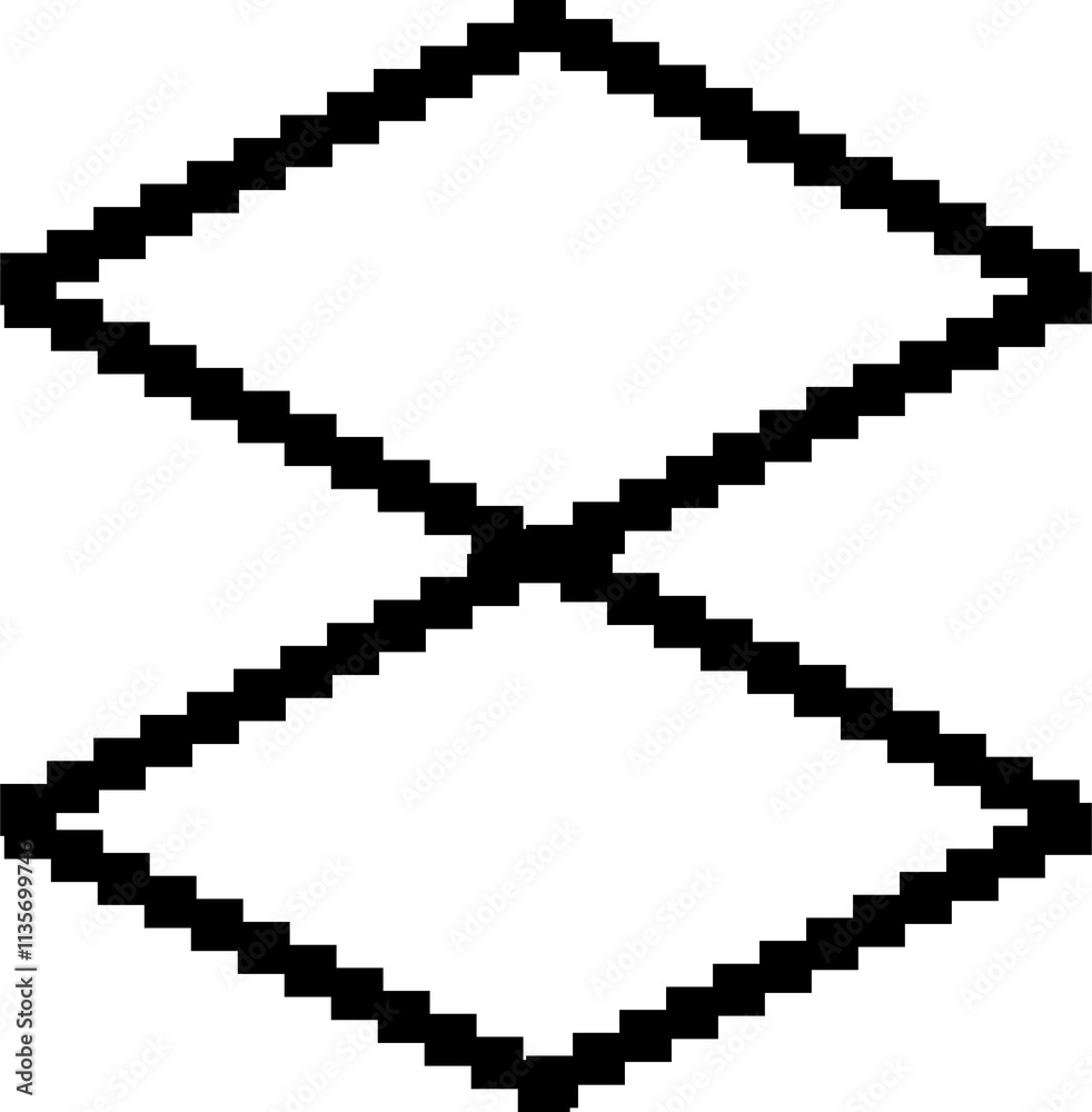 geometric shape pixel. Elements for design geometric shape pixel. Elements for design