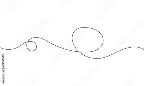 wavy line pattern with curvy abstract squiggles in a psychedelic wiggle design. isolated on transparent background.