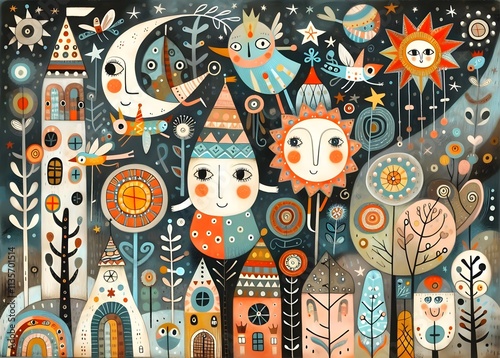 "Cuentos de Sol, Luna y Estrellas: Aventuras Fantásticas"