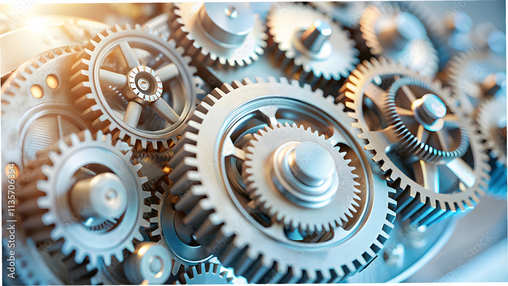 Macro shot of gears interlocking in a machine concept as A macro shot of gears interlocking within a machine symbolizing the intricate components working together to solve a complex problem. The plain Macro shot of gears interlocking in a machine concept as A macro shot of gears interlocking within a machine symbolizing the intricate components working together to solve a complex problem. The plain