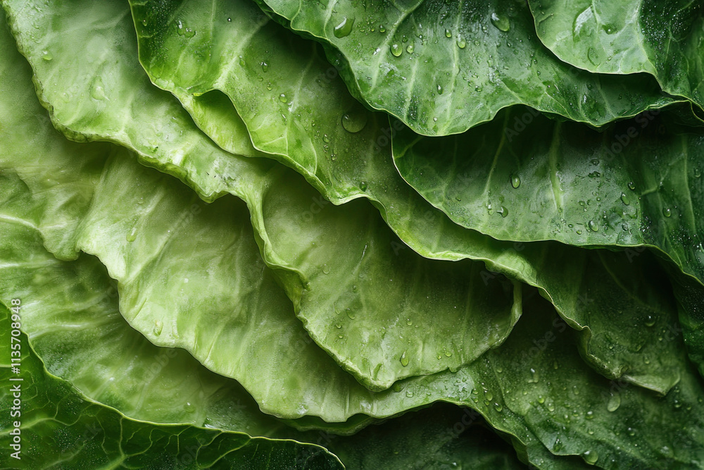 Close-up: Green leaf with dew droplets. Close-up: Green leaf with dew droplets.