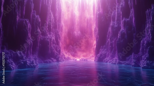 abstract vertical animation purple modern background design seamless looped video 3d rende