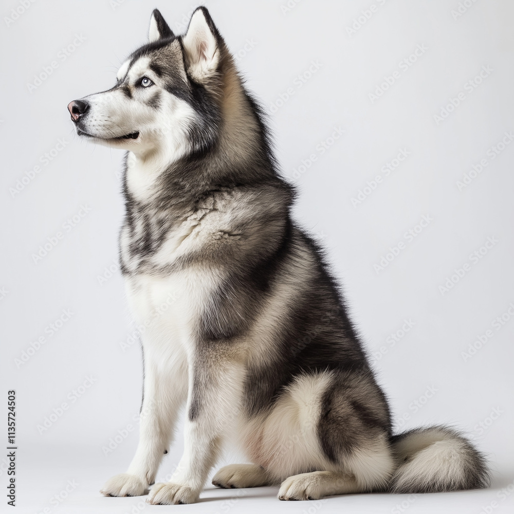 Fototapeta premium Alaskan Malamute dog