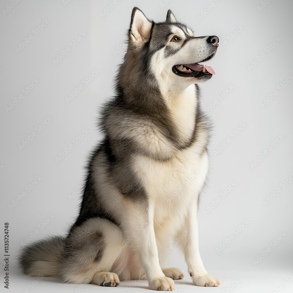 Fototapeta premium Alaskan Malamute dog