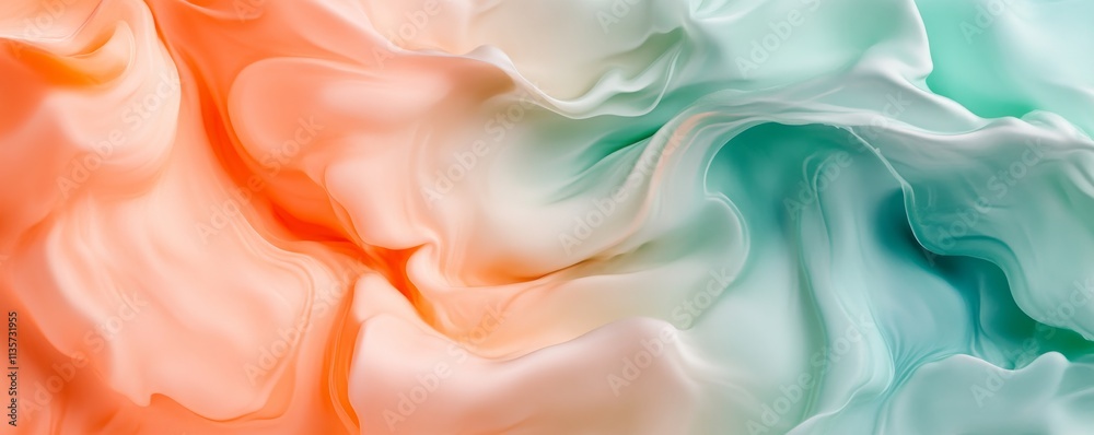 Abstract colorful flowing fabric texture, vibrant Abstract colorful flowing fabric texture, vibrant