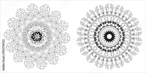 professional mandala design template 