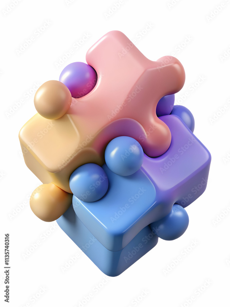 Soft Abstract Background Team Brainstorming Puzzle Solutions Creativity Collaborative Problem Solving Copy Space Soft Abstract Background Team Brainstorming Puzzle Solutions Creativity Collaborative Problem Solving Copy Space