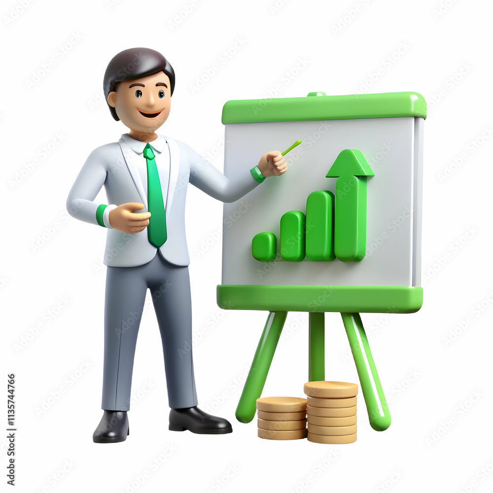 Entrepreneur presenting green finance concept on a glossy whiteboard concept as Entrepreneur presenting a green finance concept on a glossy whiteboard in a modern office symbolizing innovative sustain Entrepreneur presenting green finance concept on a glossy whiteboard concept as Entrepreneur presenting a green finance concept on a glossy whiteboard in a modern office symbolizing innovative sustain