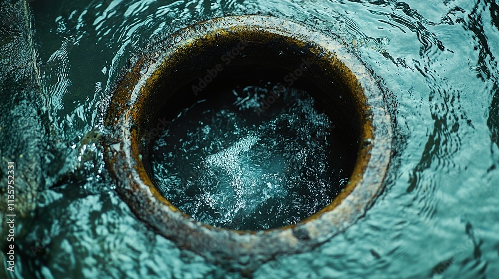 Ancient Stone Well: Water Bubbles and Serenity Ancient Stone Well: Water Bubbles and Serenity