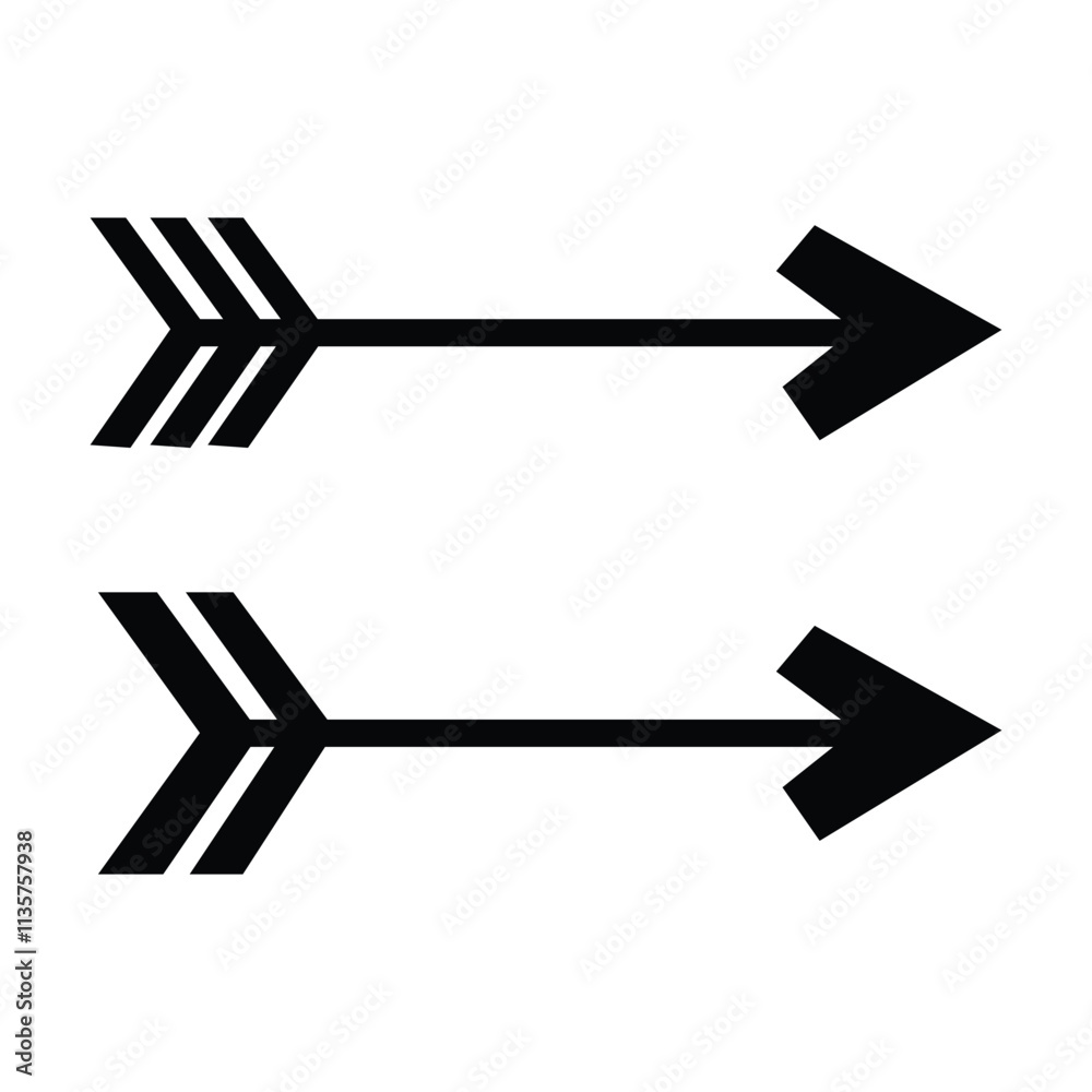 set of arrows icons