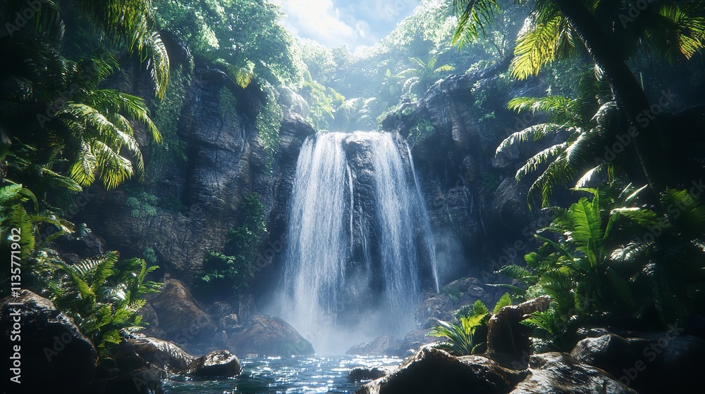 Reflective Pond calm forest water. Plant spring. Generate Ai Reflective Pond calm forest water. Plant spring. Generate Ai
