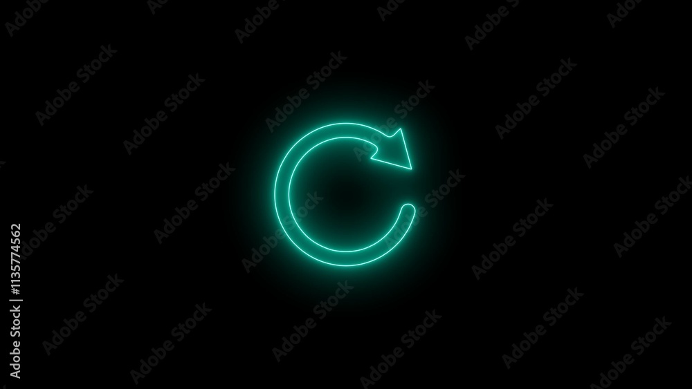 reset neon sign, modern glowing banner design, colorful modern design trends on black background. 4k reset neon sign, modern glowing banner design, colorful modern design trends on black background. 4k