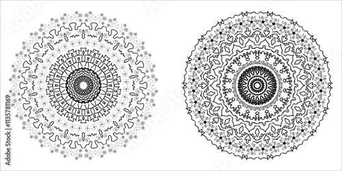 professional mandala design template 