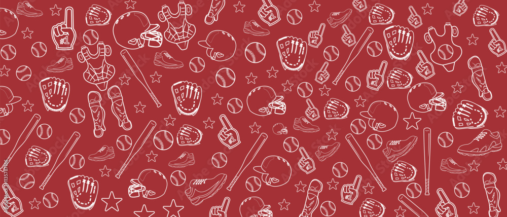 baseball doodle background, sports template theme, editable vector eps 10. baseball doodle background, sports template theme, editable vector eps 10.