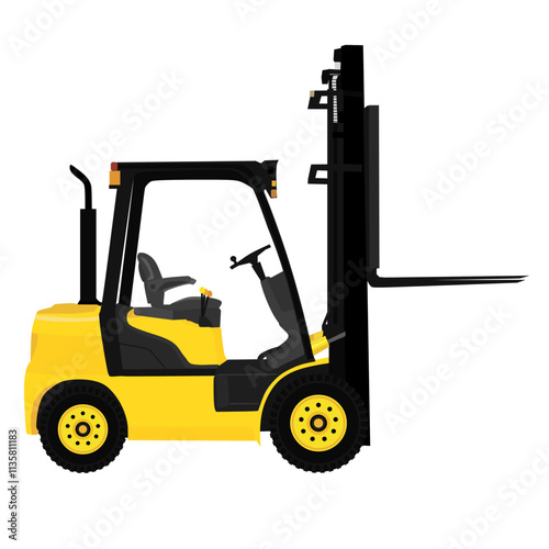 Yellow Forklift , loader forklift 