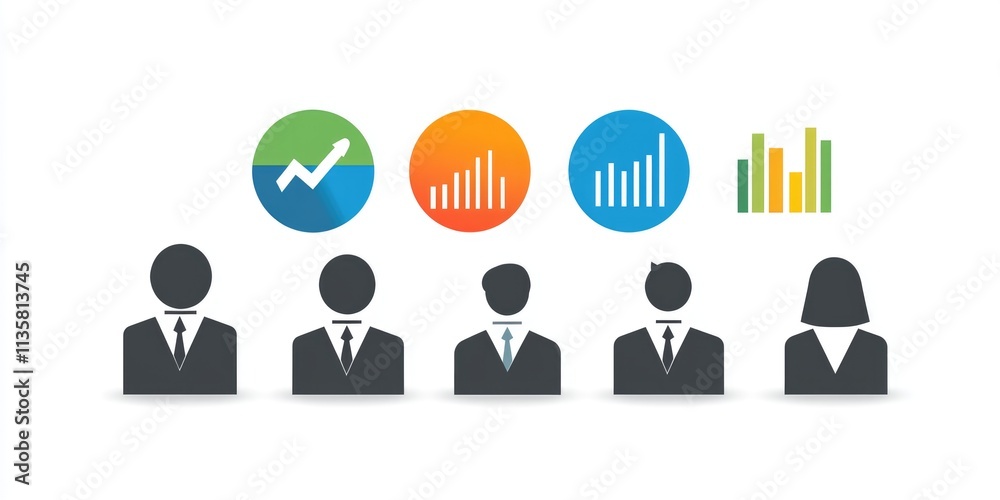A graphic featuring customizable general icons for professional presentations. A graphic featuring customizable general icons for professional presentations.