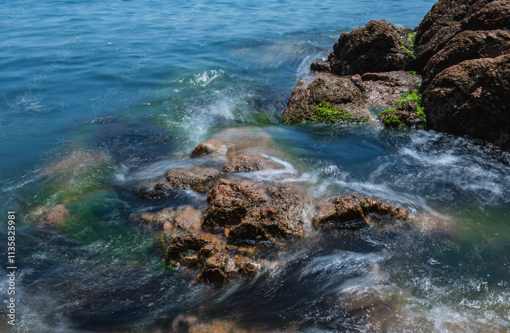 waves and rocks waves and rocks