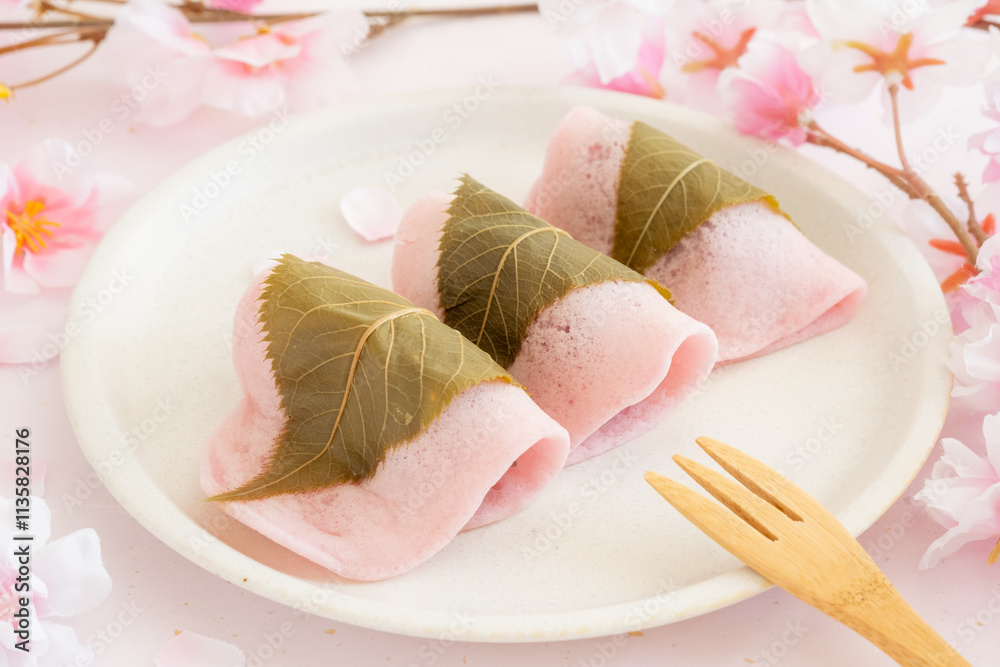 立春やひなまつりに食べたい桜餅