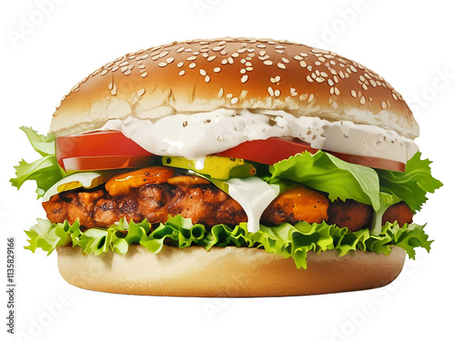 The Ultimate Classic Burger png 