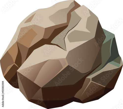 Rock Vector Illustration