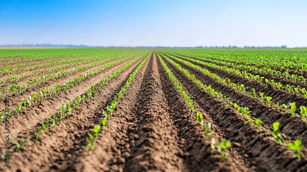 Closeup of Farmer's Hands Planting Seeds in Fertile Soil Under Open Sky Closeup of Farmer's Hands Planting Seeds in Fertile Soil Under Open Sky