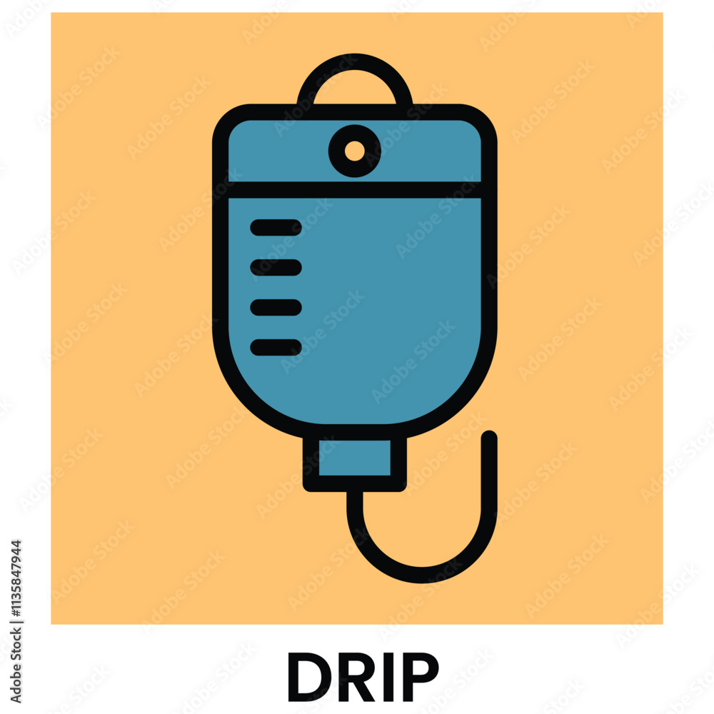 Infuse Drip Bag Icon. Medical Icon. Infuse Drip Bag Icon. Medical Icon.