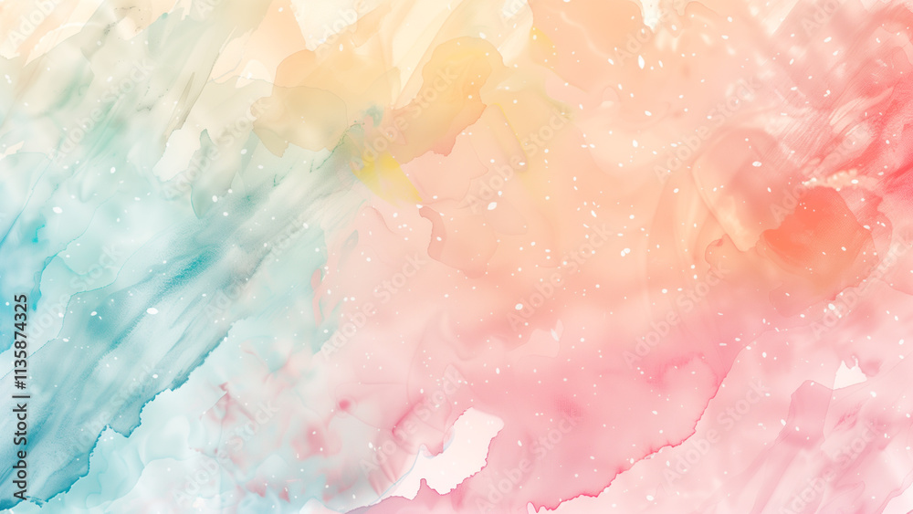 background abstract watercolor painting with blend of soft pastel hues background abstract watercolor painting with blend of soft pastel hues