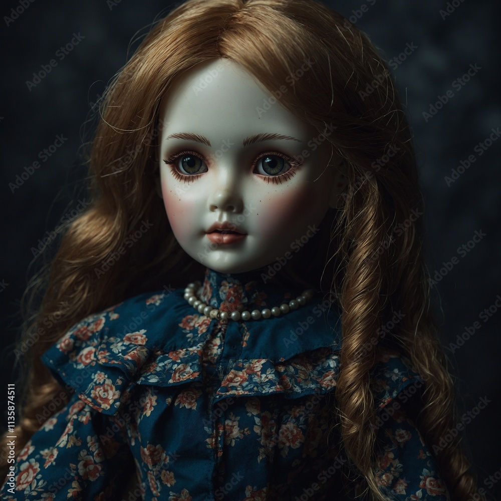 Write about a doll that represents an idealized version of beauty but hides a dark secret.
Write about a doll that represents an idealized version of beauty but hides a dark secret.