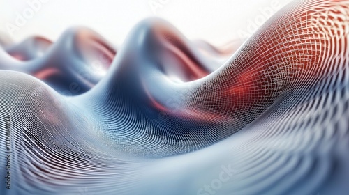 A 3D computer-generated image of abstract shapes and patterns, symbolizing modern graphics.