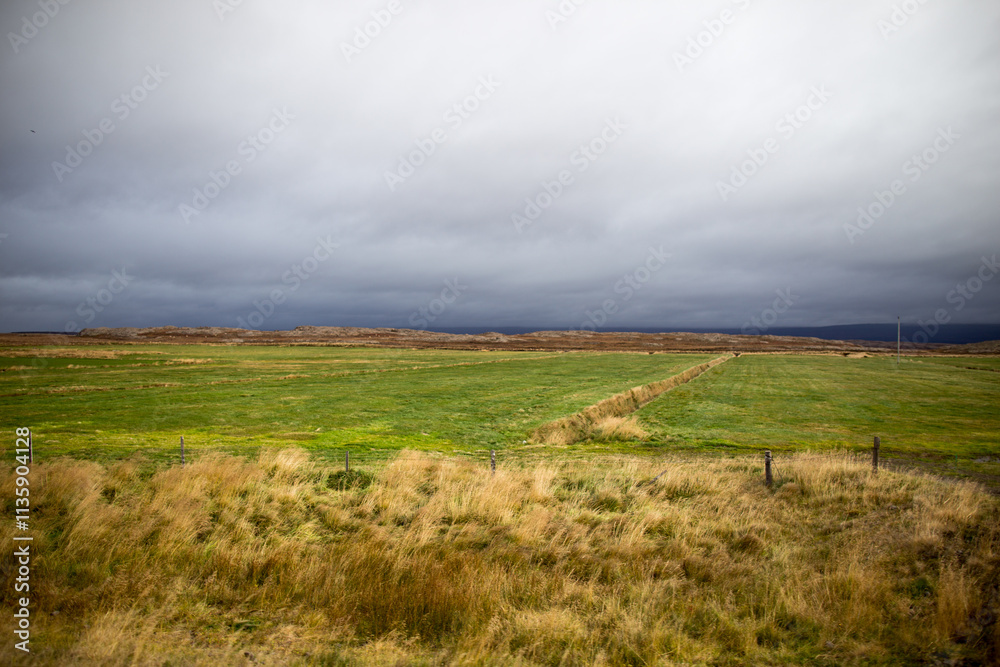 Iceland in Northern Europe is about to enter winter Iceland in Northern Europe is about to enter winter