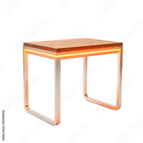 interior luxury modern color furniture 3d wood empty display desk end table chair coffee table