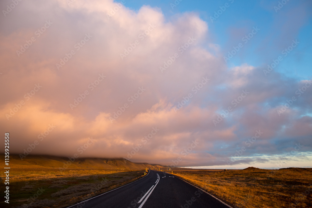 Iceland in Northern Europe is about to enter winter Iceland in Northern Europe is about to enter winter