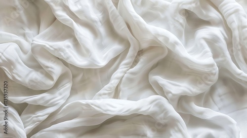 White fabric texture background