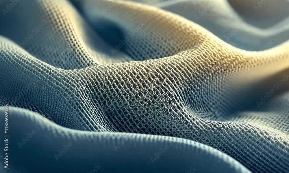 close up video, macro video, fabric fibers visible from very close range