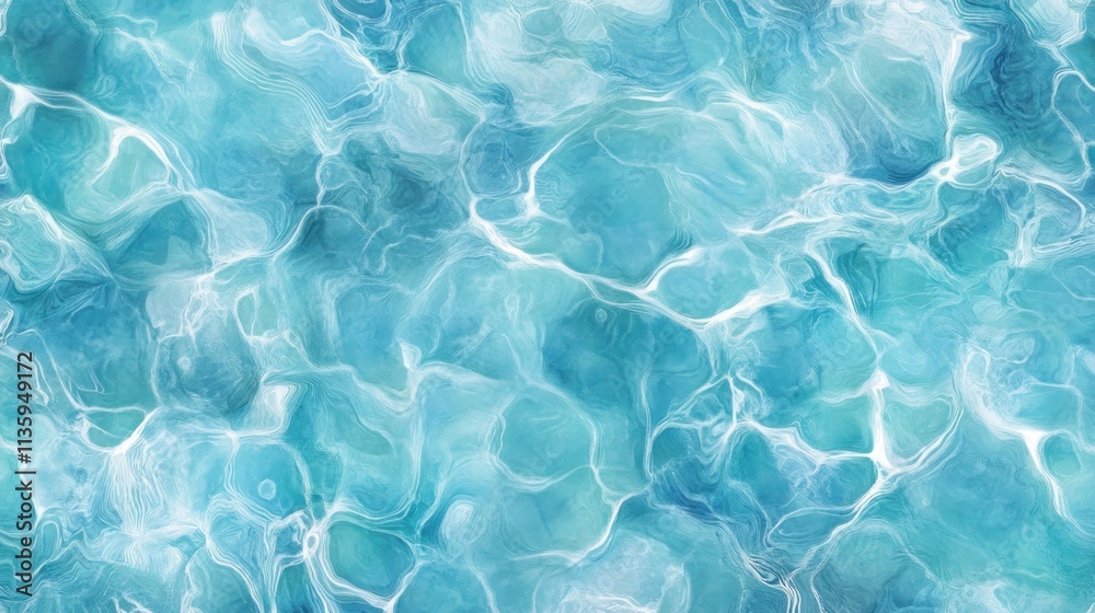 Abstract Swirling Blue Water Texture Design Abstract Swirling Blue Water Texture Design