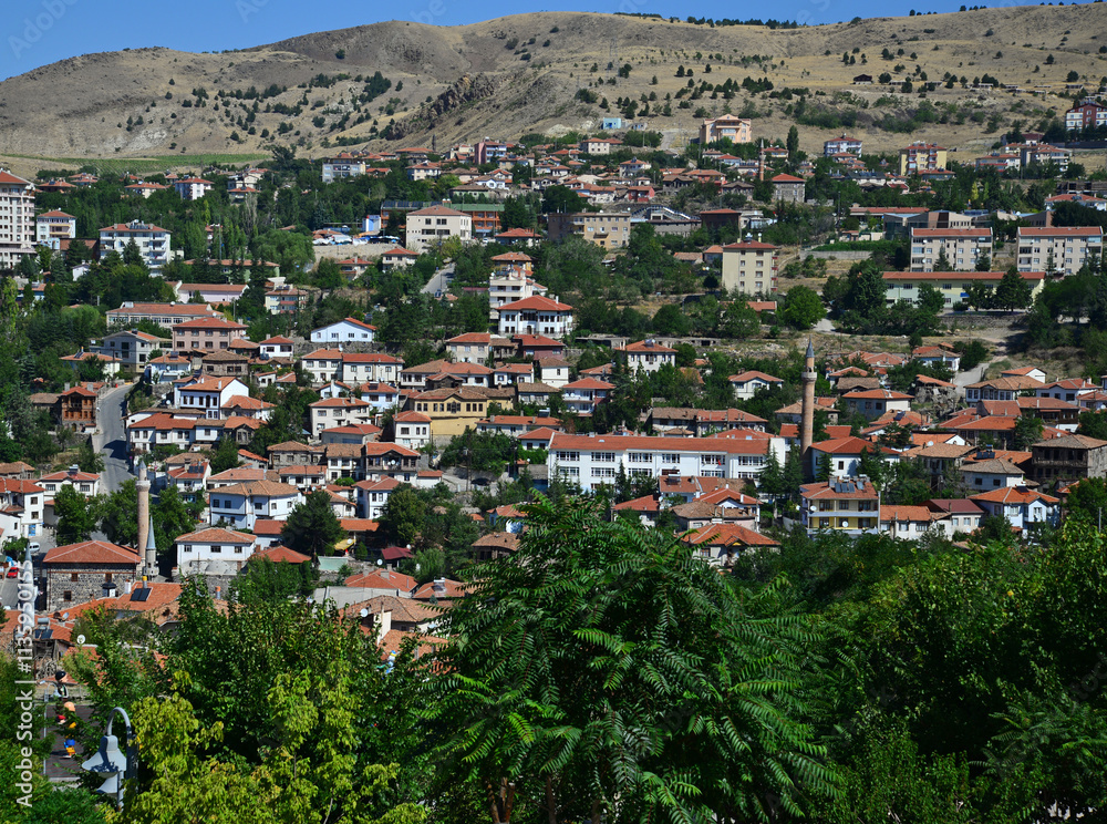 Obraz premium A view of the historic Ayas Town in Ankara, Turkey